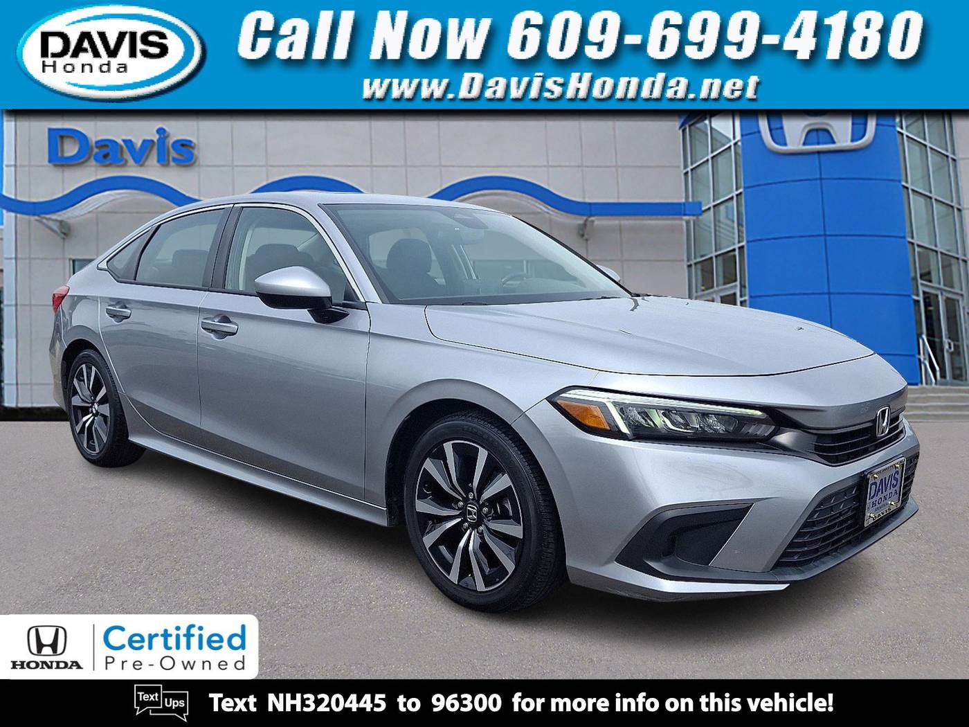 2022 Honda Civic EX — Sedan — 27,626 mi — Burlington, NJ