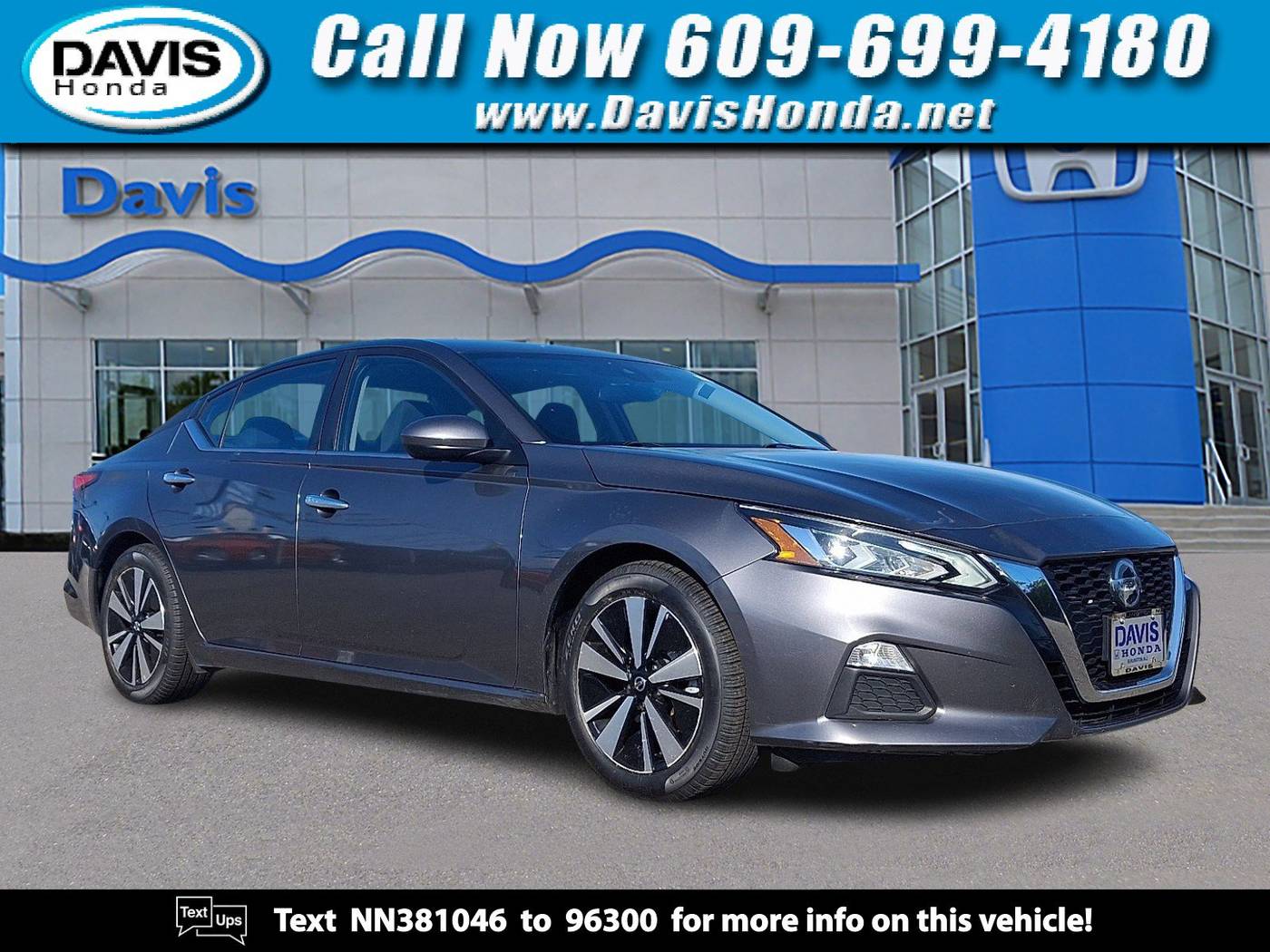 2022 Nissan Altima SV — Sedan — 67,589 mi — Burlington, NJ