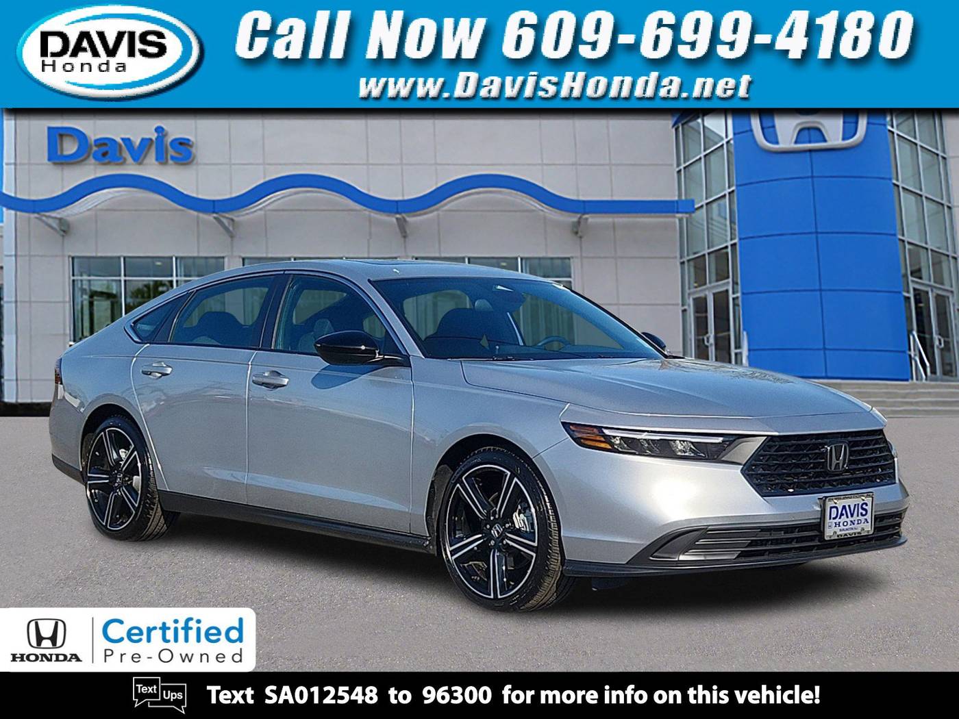 2025 Honda Accord Hybrid Sport — Sedan — 2,384 mi — Burlington, NJ