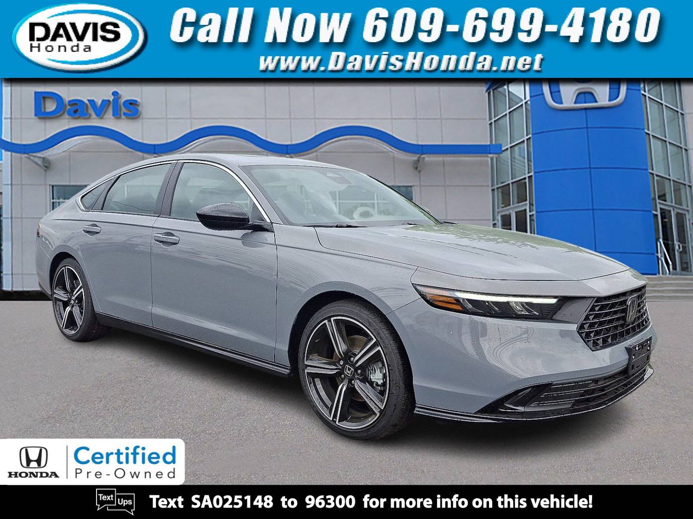 2025 Honda Accord Hybrid Sport — Sedan — 8 mi — Burlington, NJ