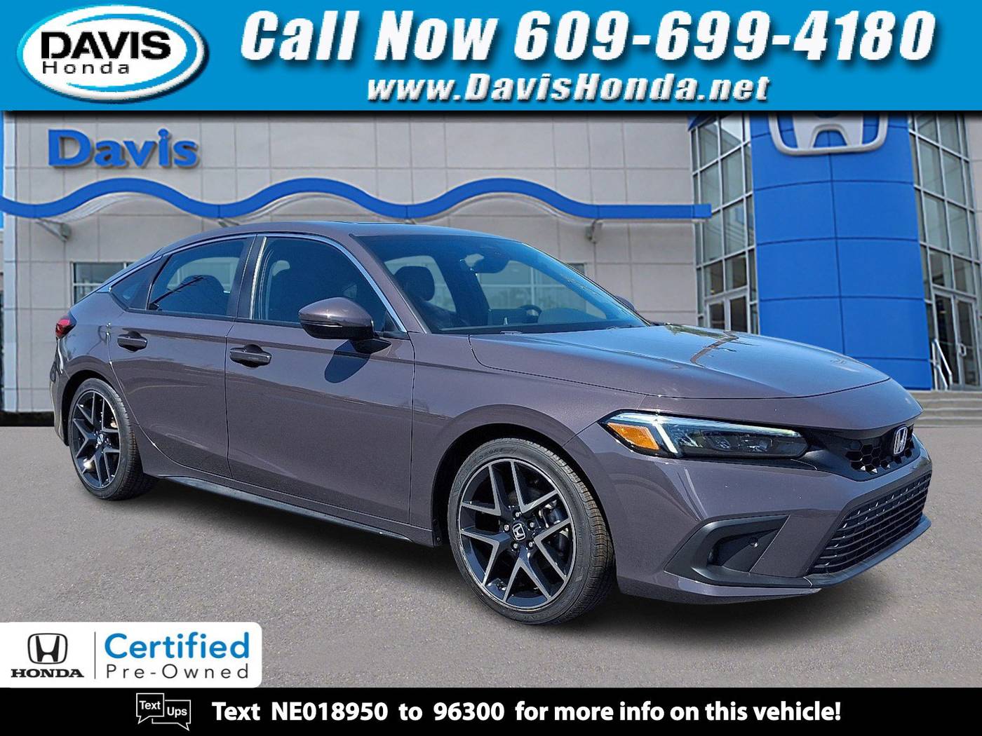 2022 Honda Civic Sport Touring — Hatchback — 48,802 mi — Burlington, NJ