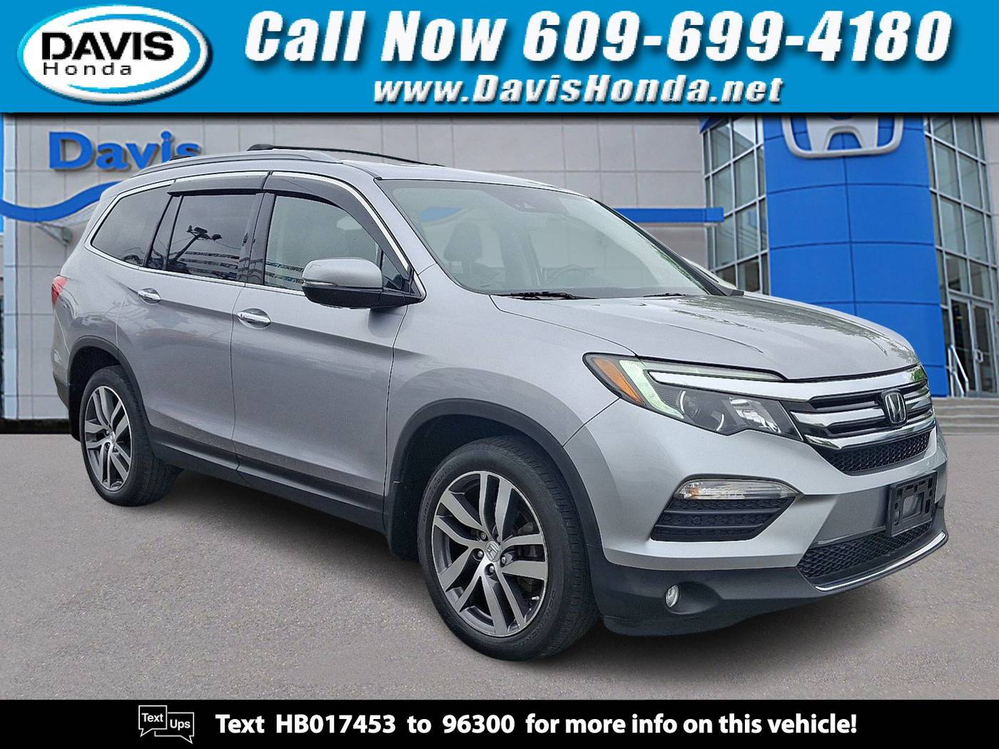 2017 Honda Pilot Elite — SUV — 49,675 mi — Burlington, NJ