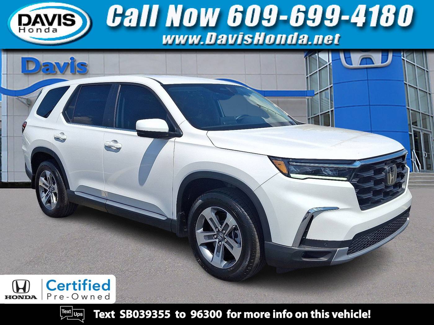 2025 Honda Pilot EX-L — SUV — 7,752 mi — Burlington, NJ