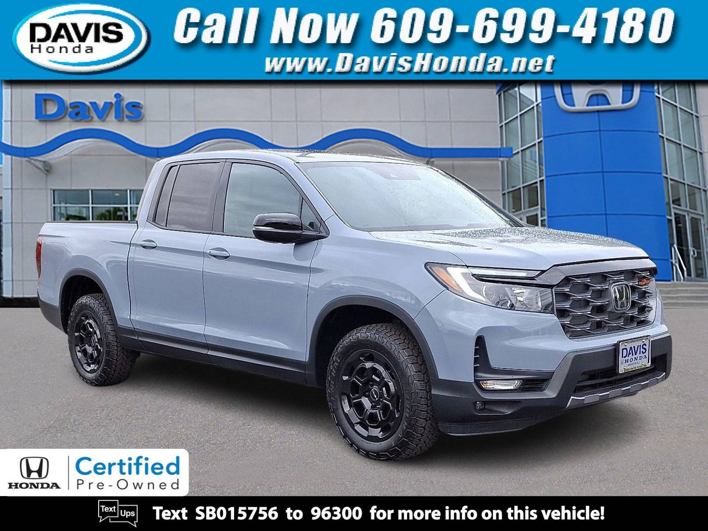 2025 Honda Ridgeline TrailSport+ — Pickup Truck — 1,014 mi — Burlington, NJ