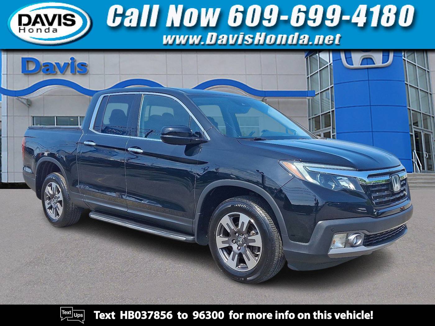 2017 Honda Ridgeline RTL-E — Pickup Truck — 75,654 mi — Burlington, NJ
