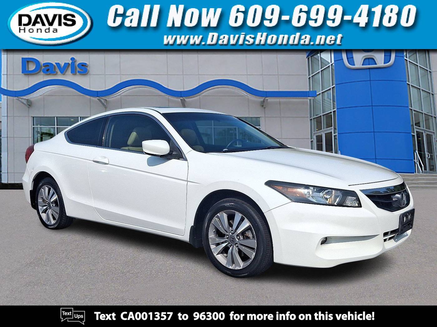2012 Honda Accord EX-L — Coupe — 132,852 mi — Burlington, NJ