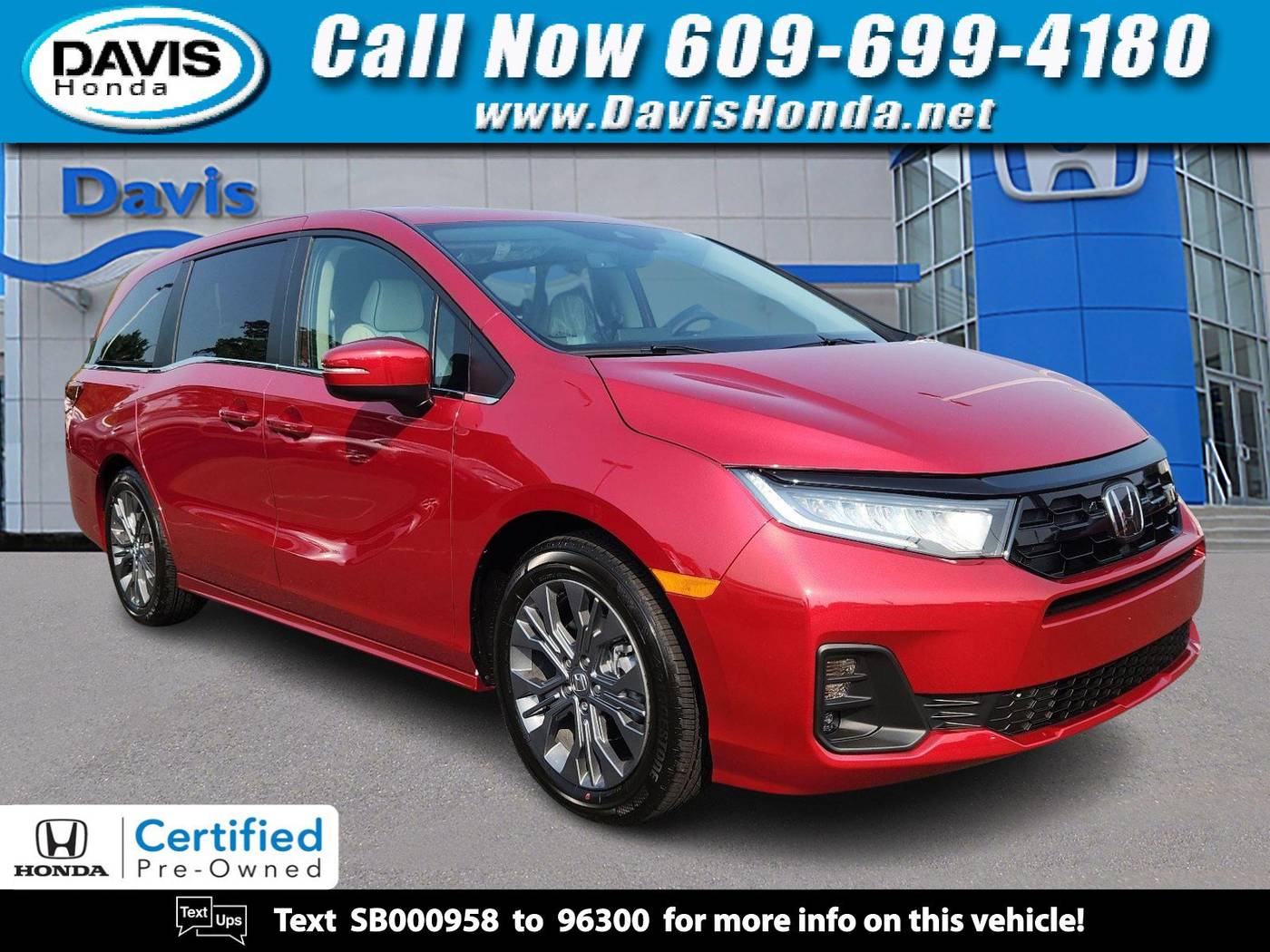 2025 Honda Odyssey Touring — Minivan — 21 mi — Burlington, NJ