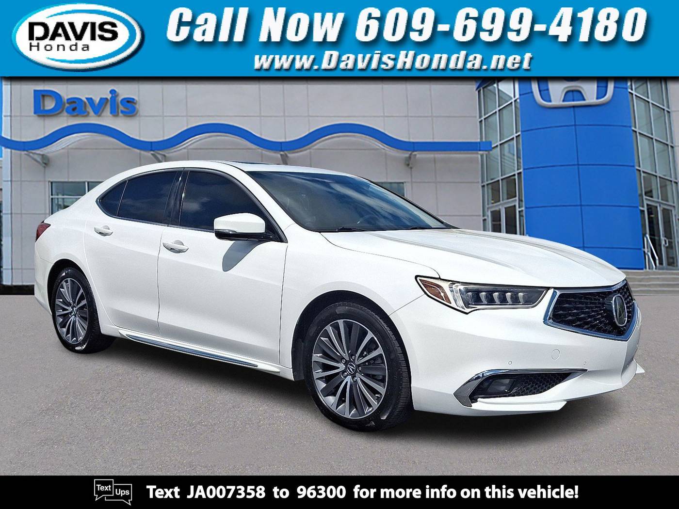 2018 Acura TLX Advance Package — Sedan — 99,470 mi — Burlington, NJ