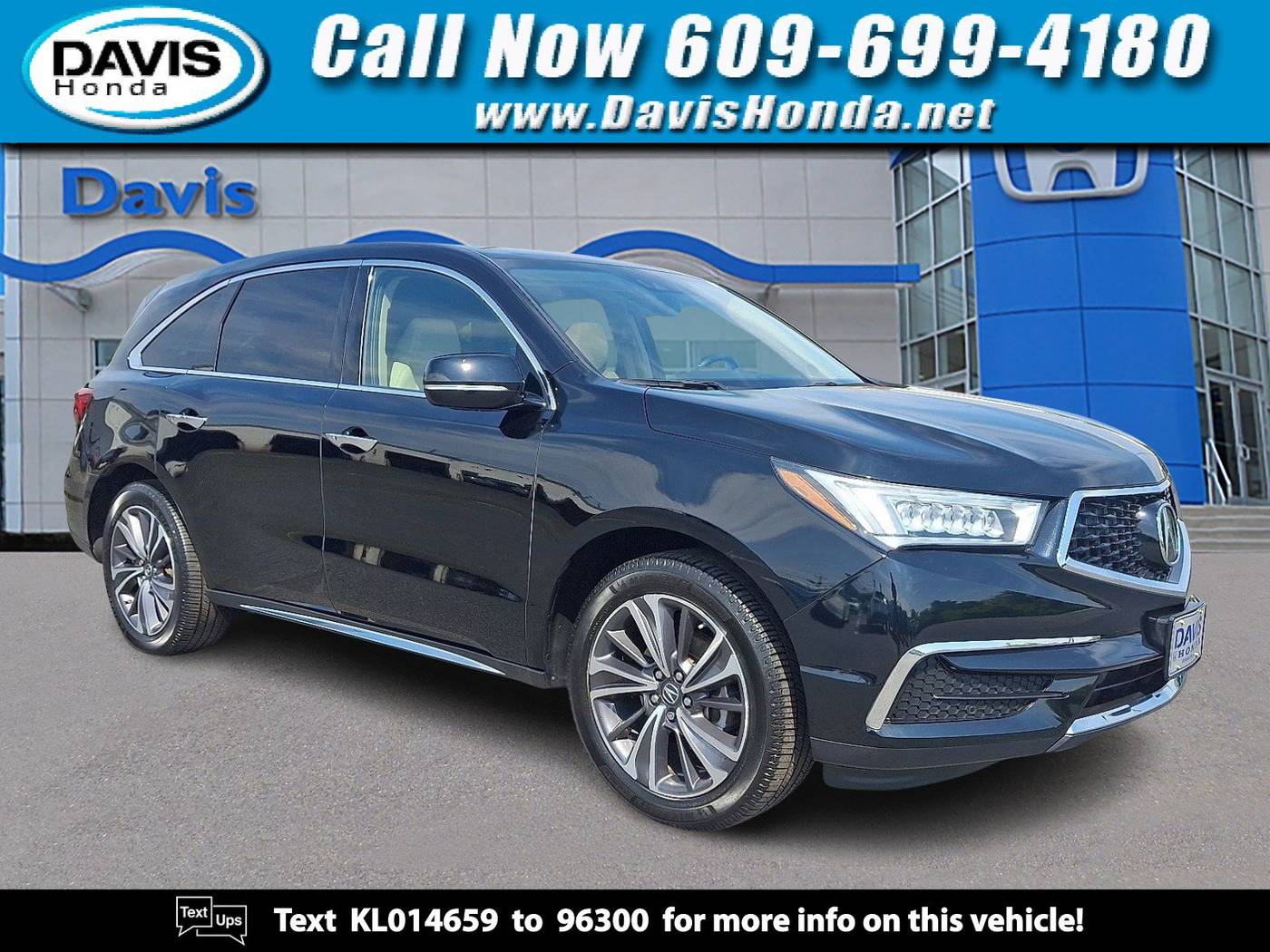 2019 Acura MDX Technology Package — SUV — 85,205 mi — Burlington, NJ
