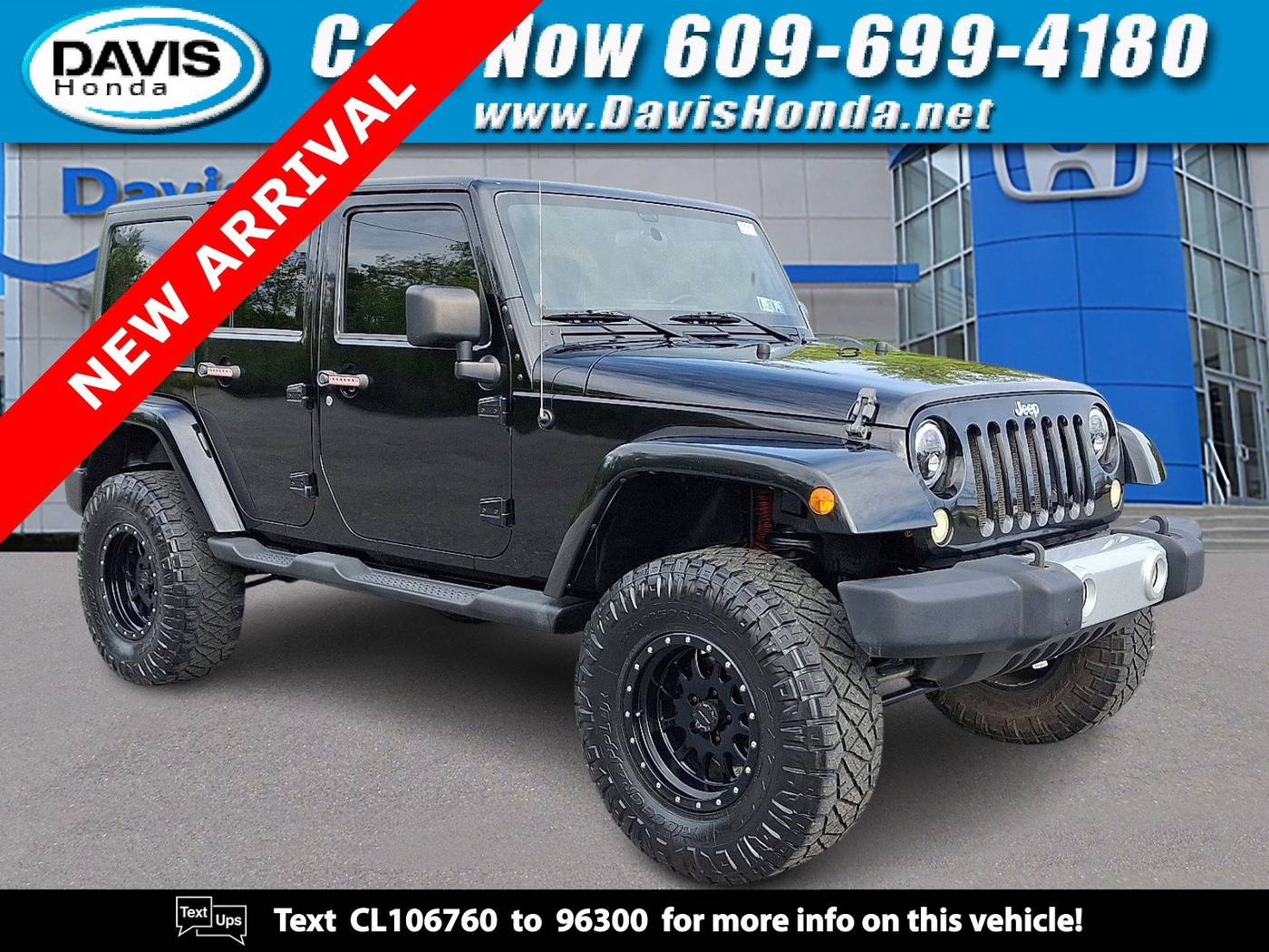 2012 Jeep Wrangler Sahara — SUV — 117,907 mi — Burlington, NJ