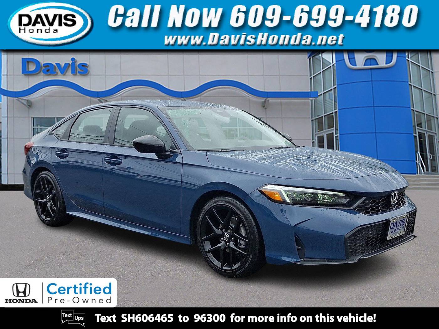 2025 Honda Civic Sport — Sedan — 4,278 mi — Burlington, NJ