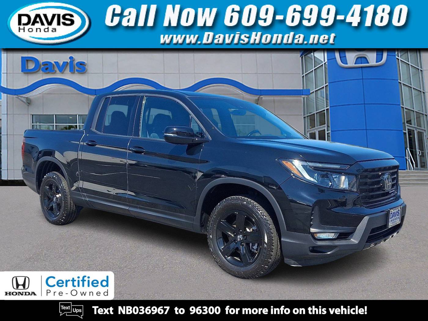2022 Honda Ridgeline Black Edition — Pickup Truck — 35,289 mi — Burlington, NJ