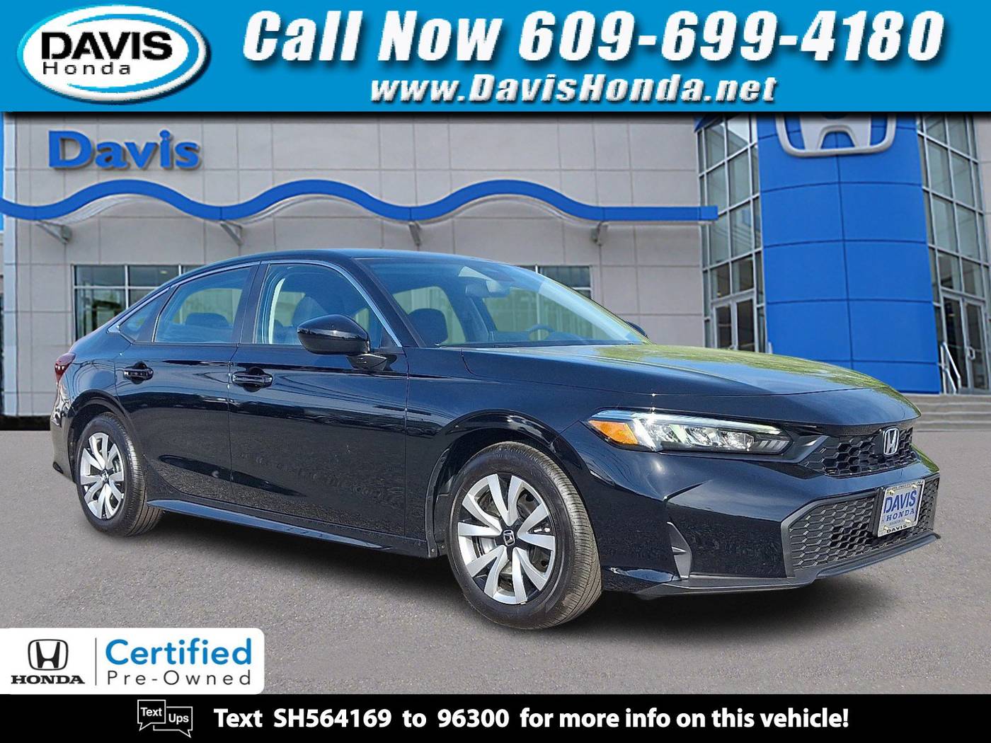 2025 Honda Civic LX — Sedan — 1,243 mi — Burlington, NJ