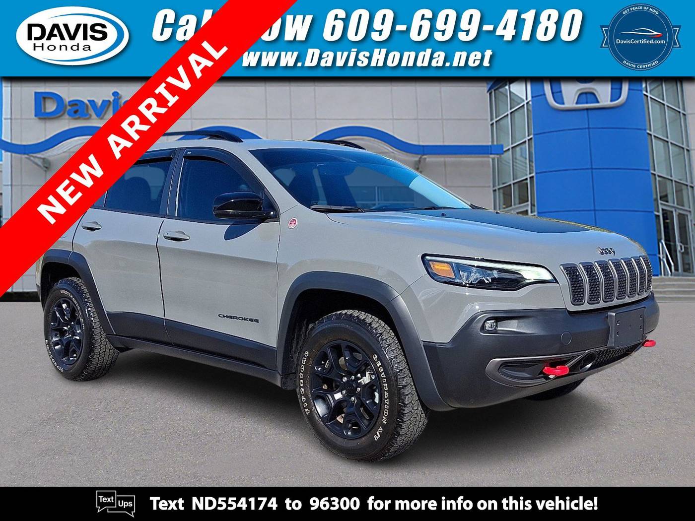 2022 Jeep Cherokee Trailhawk — SUV — 24,943 mi — Burlington, NJ