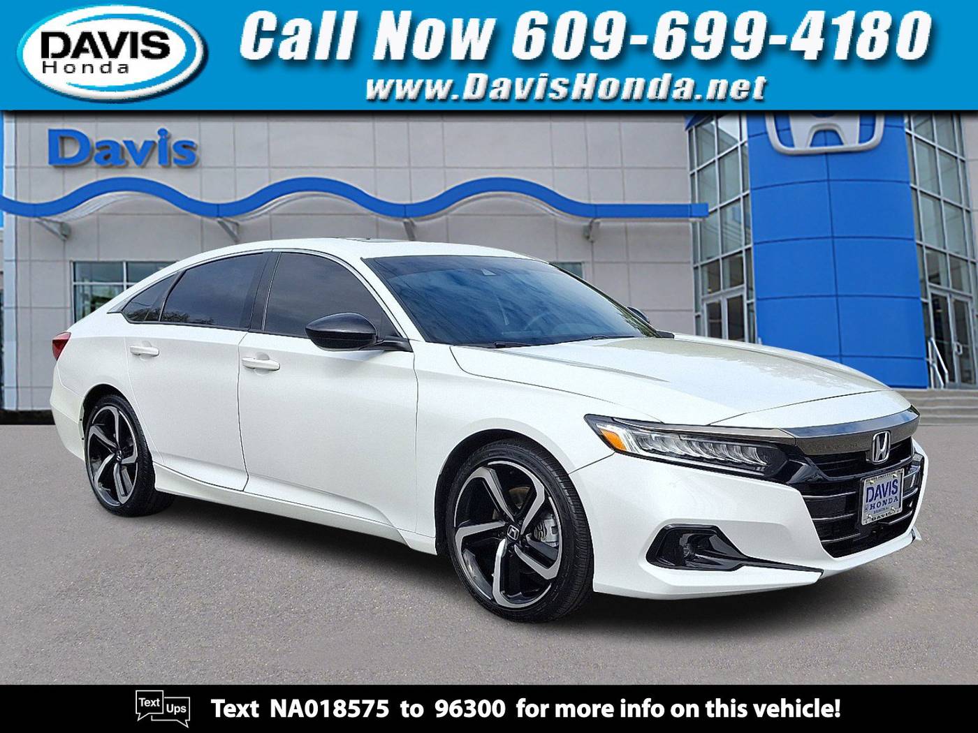 2022 Honda Accord Sport — Sedan — 25,702 mi — Burlington, NJ