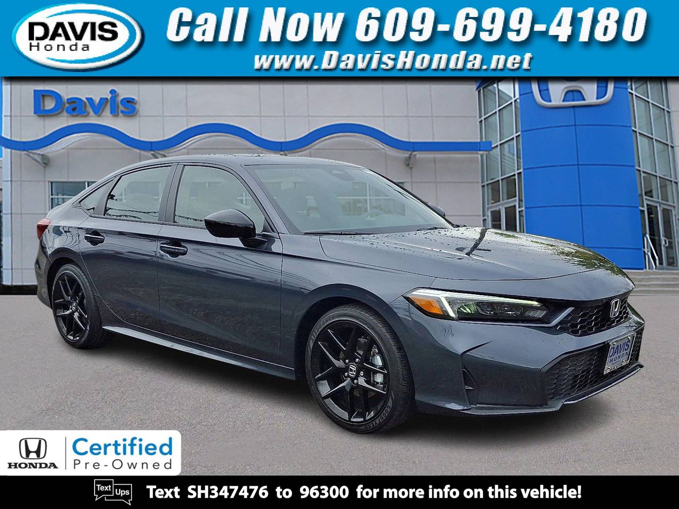 2025 Honda Civic Hybrid Sport — Sedan — 2,981 mi — Burlington, NJ