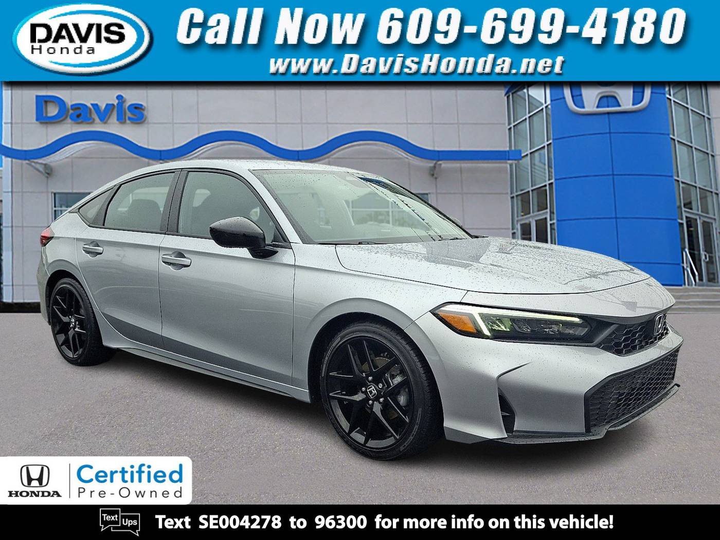 2025 Honda Civic Sport — Hatchback — 12 mi — Burlington, NJ
