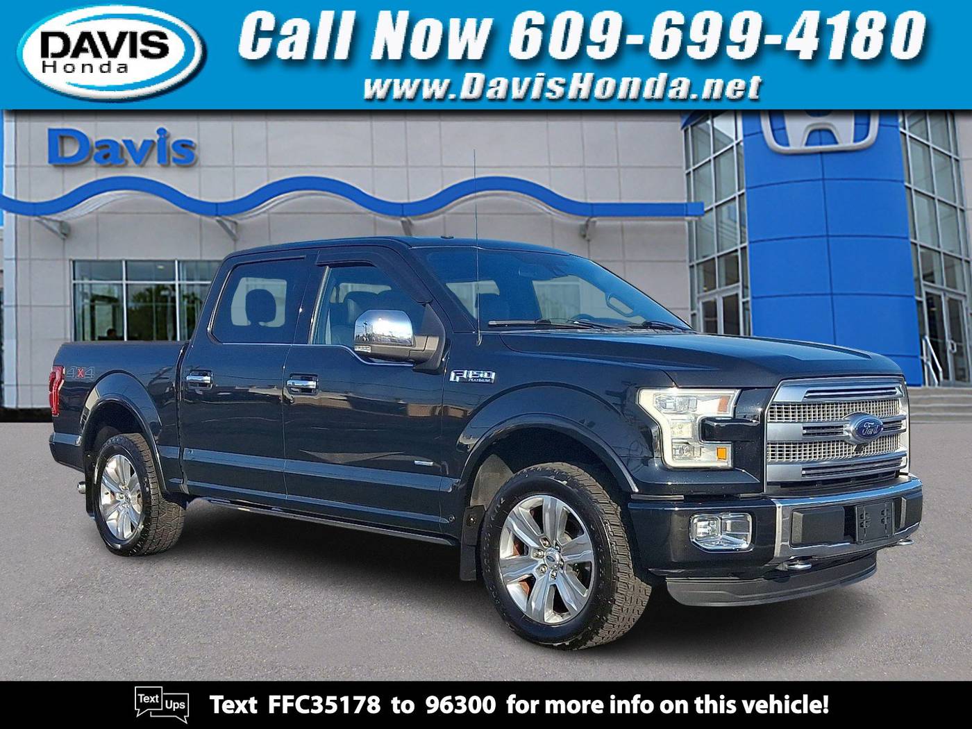 2015 Ford F-150 Platinum — Pickup Truck — 99,262 mi — Burlington, NJ
