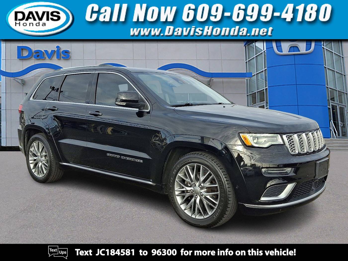 2018 Jeep Grand Cherokee Summit — SUV — 72,744 mi — Burlington, NJ