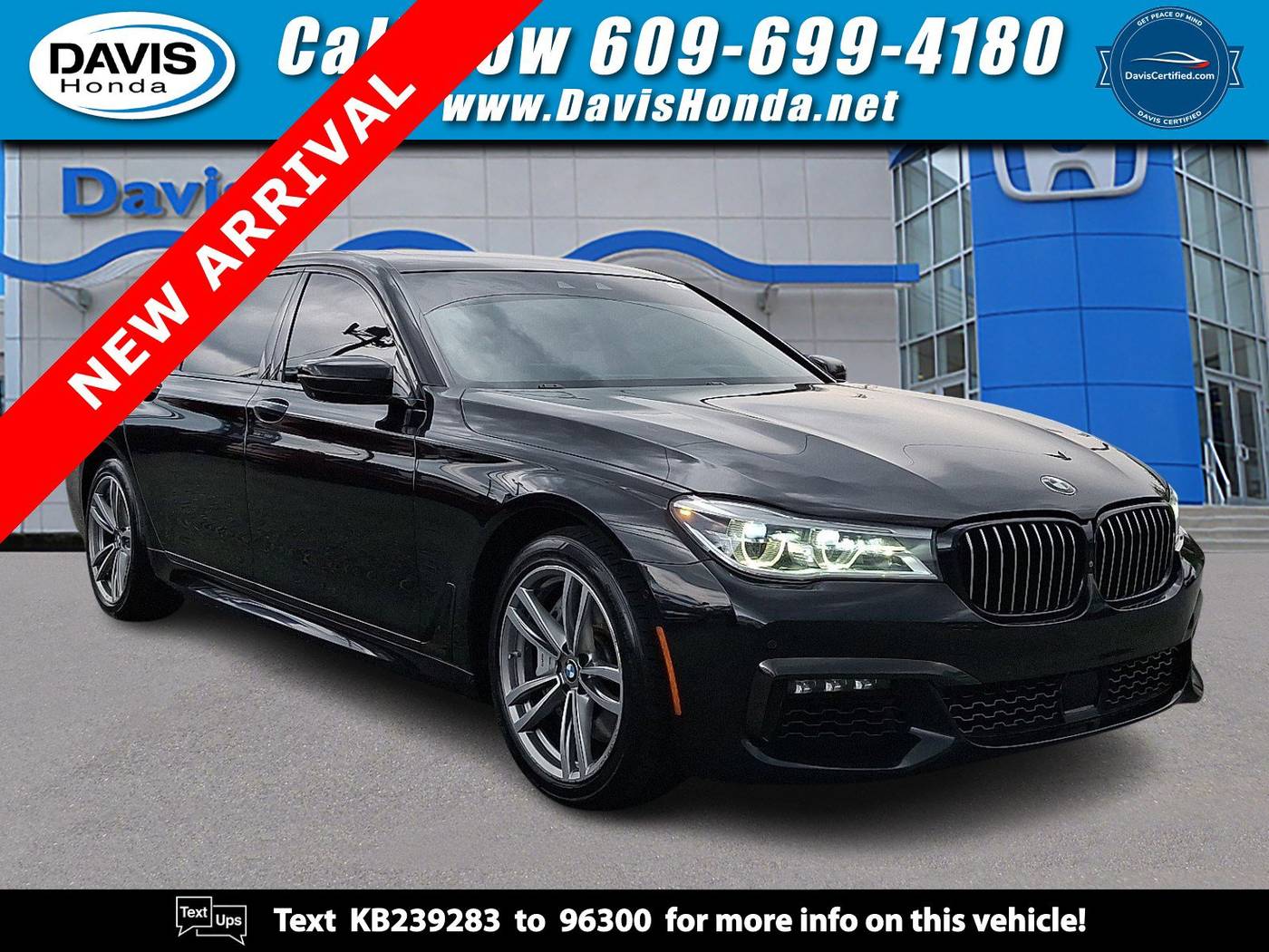 2019 BMW 7 Series 750i — Sedan — 93,300 mi — Burlington, NJ