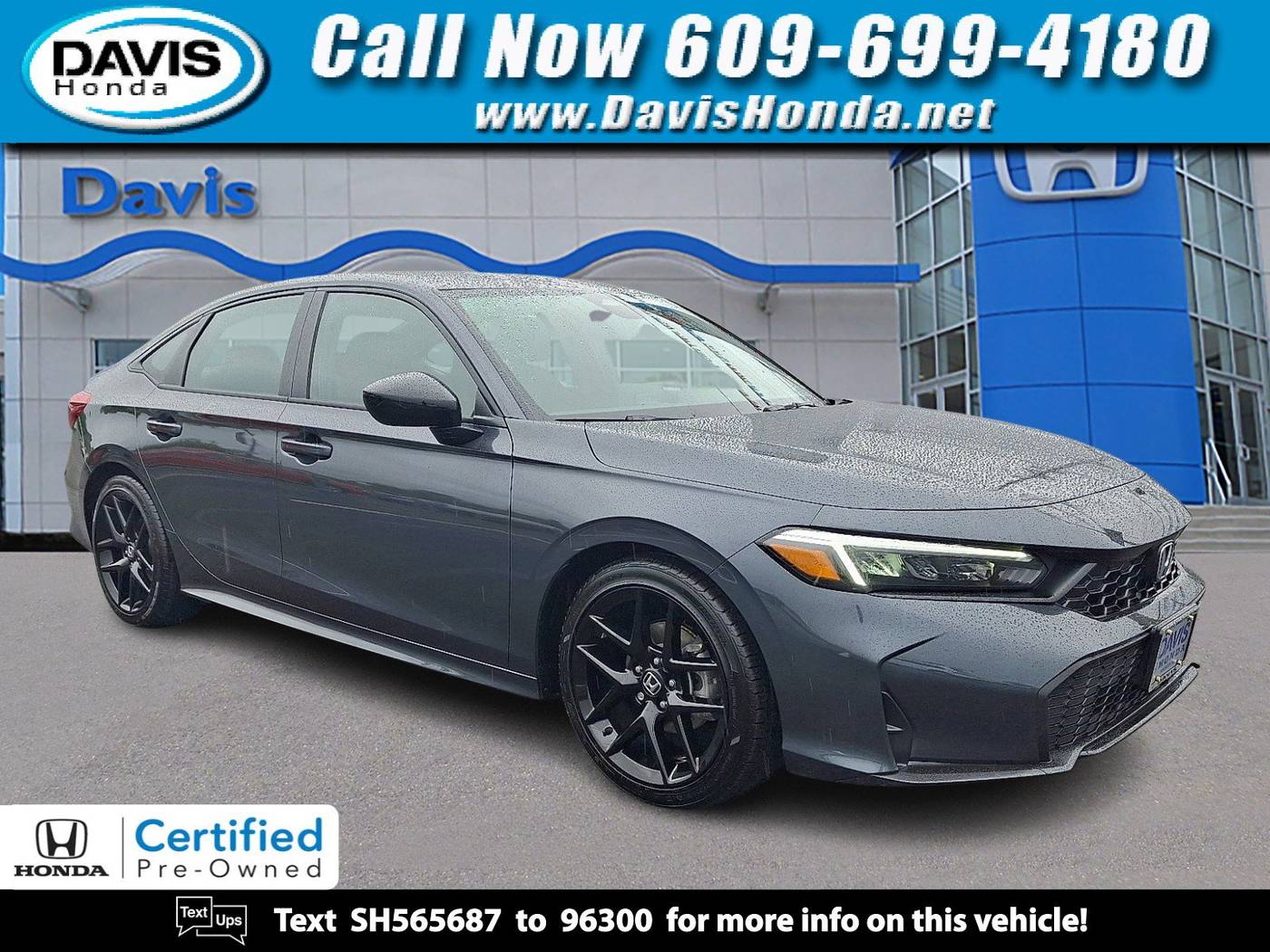 2025 Honda Civic Sport — Sedan — 1,526 mi — Burlington, NJ