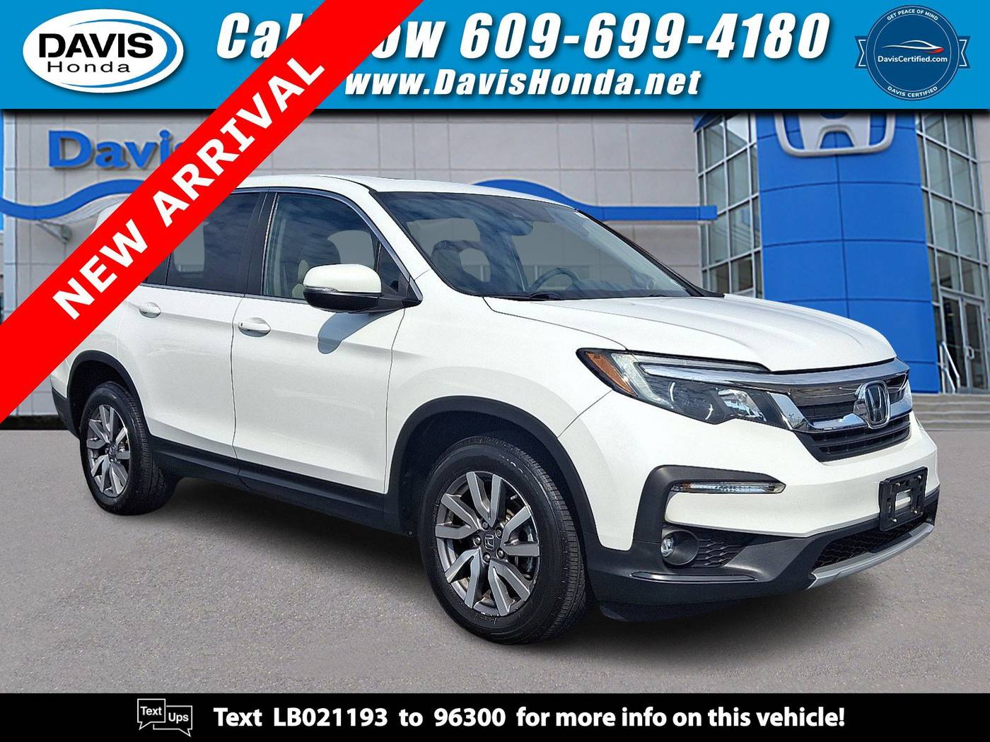 2020 Honda Pilot EX-L — SUV — 98,880 mi — Burlington, NJ