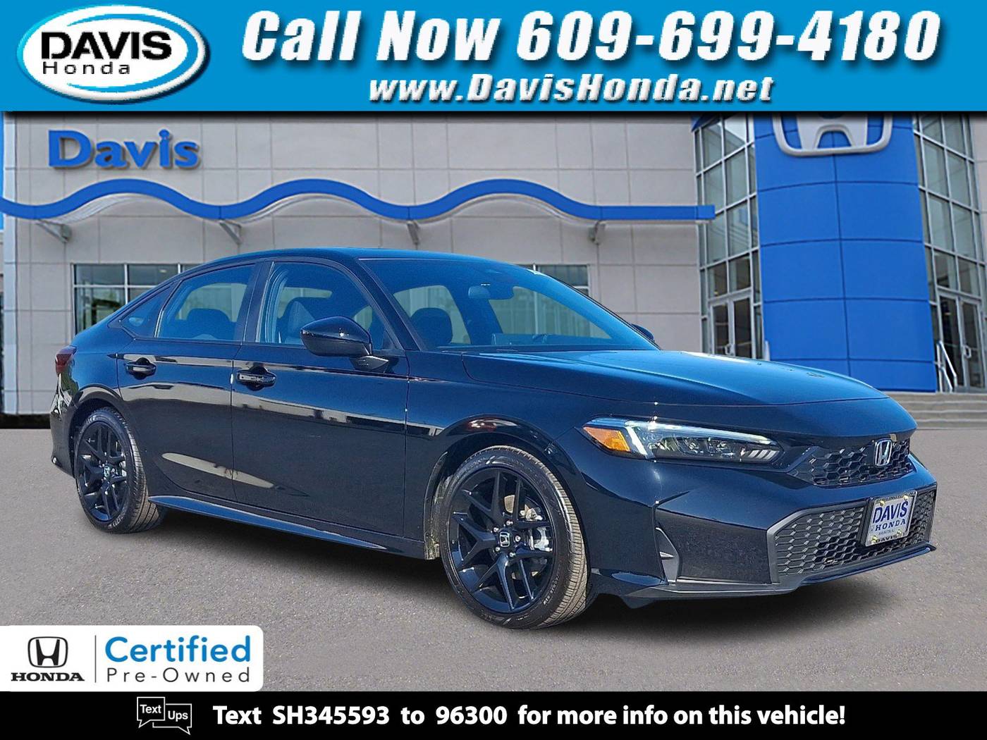 2025 Honda Civic Hybrid Sport — Sedan — 1,150 mi — Burlington, NJ