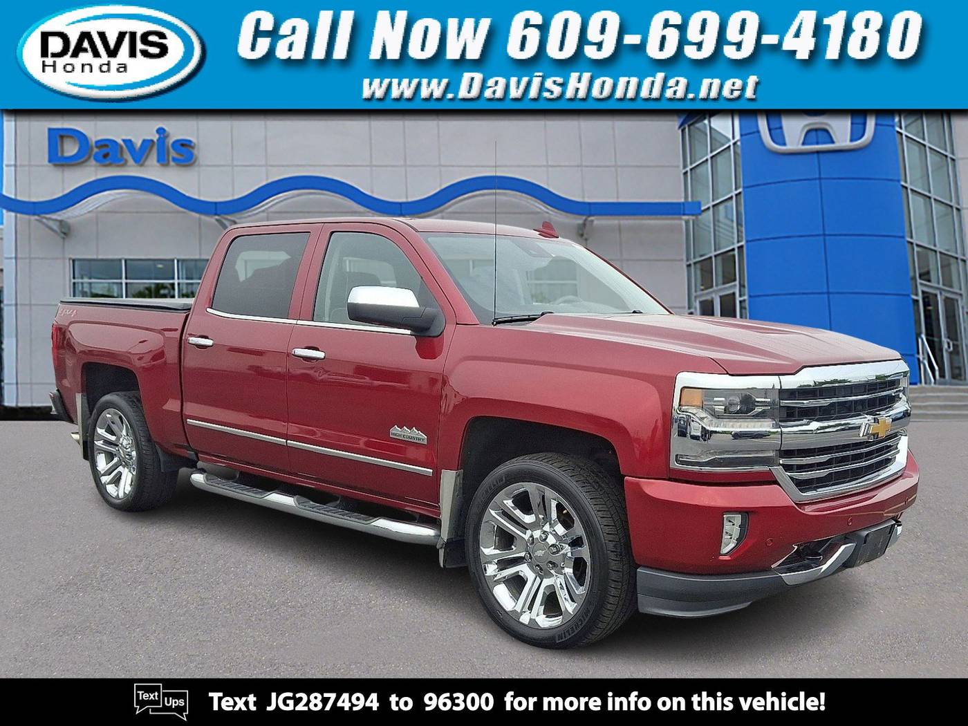 2018 Chevrolet Silverado 1500 High Country — Pickup Truck — 85,581 mi — Burlington, NJ