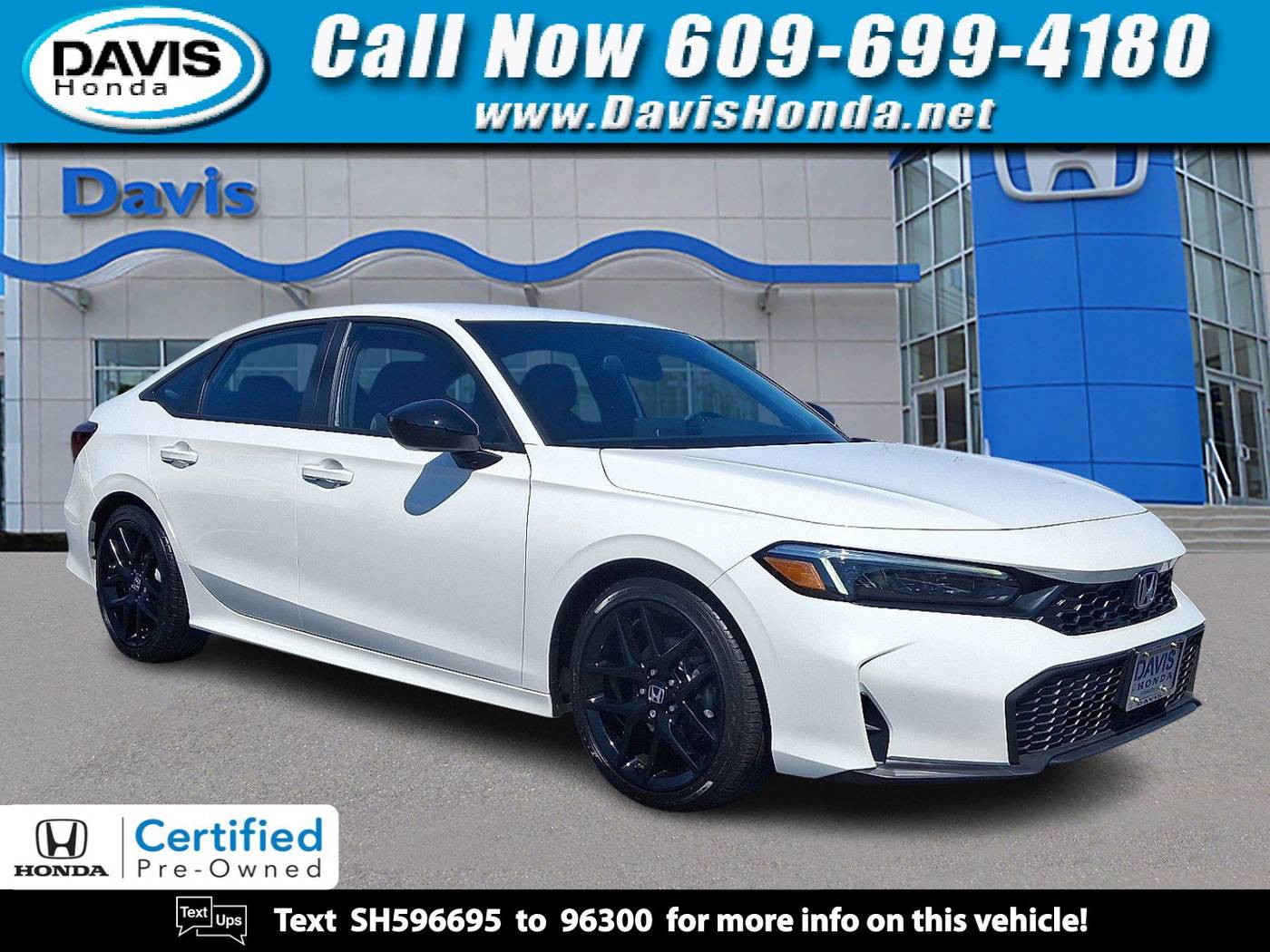 2025 Honda Civic Sport — Sedan — 2,930 mi — Burlington, NJ