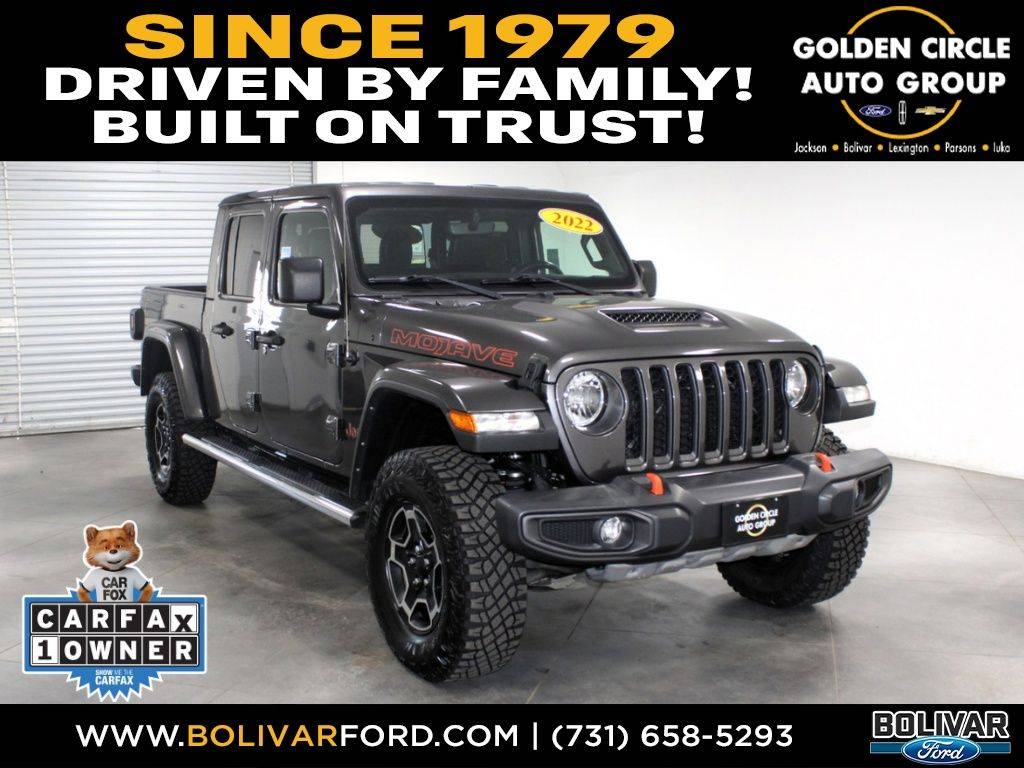 2022 Jeep Gladiator Mojave — Pickup Truck — 89,748 mi — Bolivar, TN