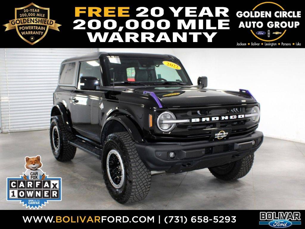 2022 Ford Bronco Outer Banks — SUV — 33,340 mi — Bolivar, TN