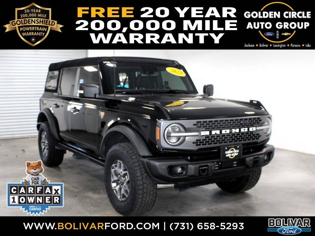 2023 Ford Bronco Badlands — SUV — 42,157 mi — Bolivar, TN