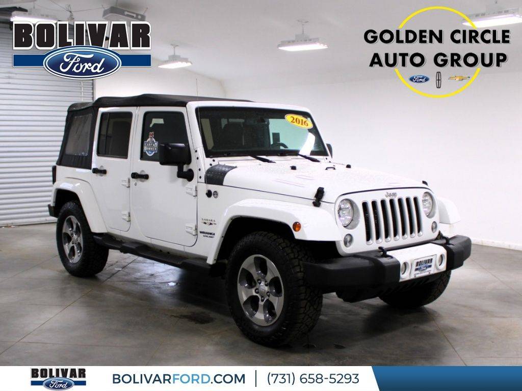 2016 Jeep Wrangler Sahara — SUV — 73,625 mi — Bolivar, TN