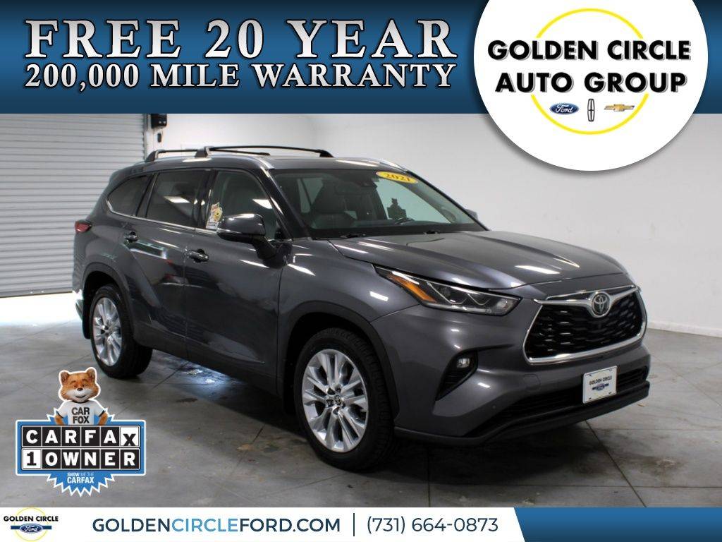 2021 Toyota Highlander Limited — SUV — 59,599 mi — Bolivar, TN