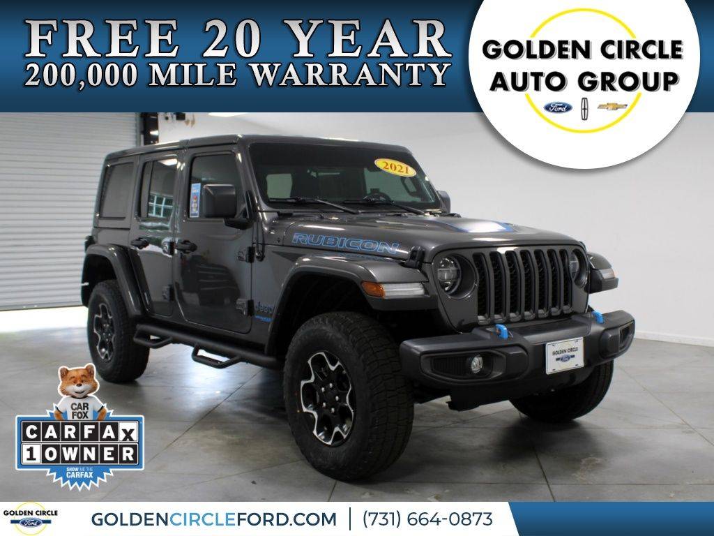 2021 Jeep Wrangler Rubicon 4xe — SUV — 41,357 mi — Bolivar, TN