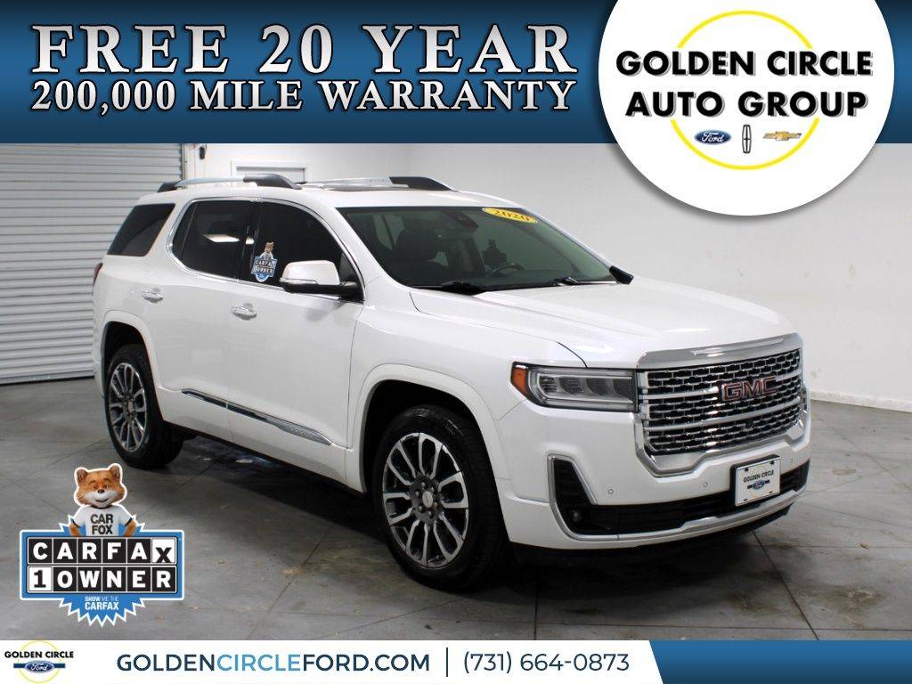 2020 GMC Acadia Denali — SUV — 65,465 mi — Bolivar, TN