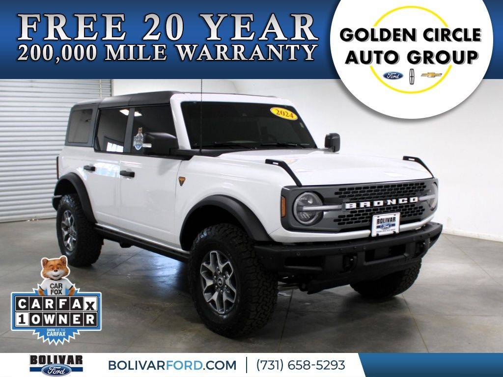 2024 Ford Bronco Badlands — SUV — 3,734 mi — Bolivar, TN