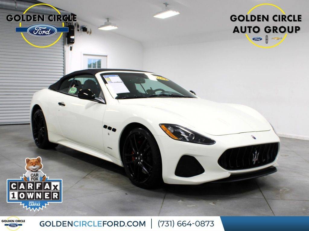 2019 Maserati GranTurismo Sport — Convertible — 5,520 mi — Bolivar, TN