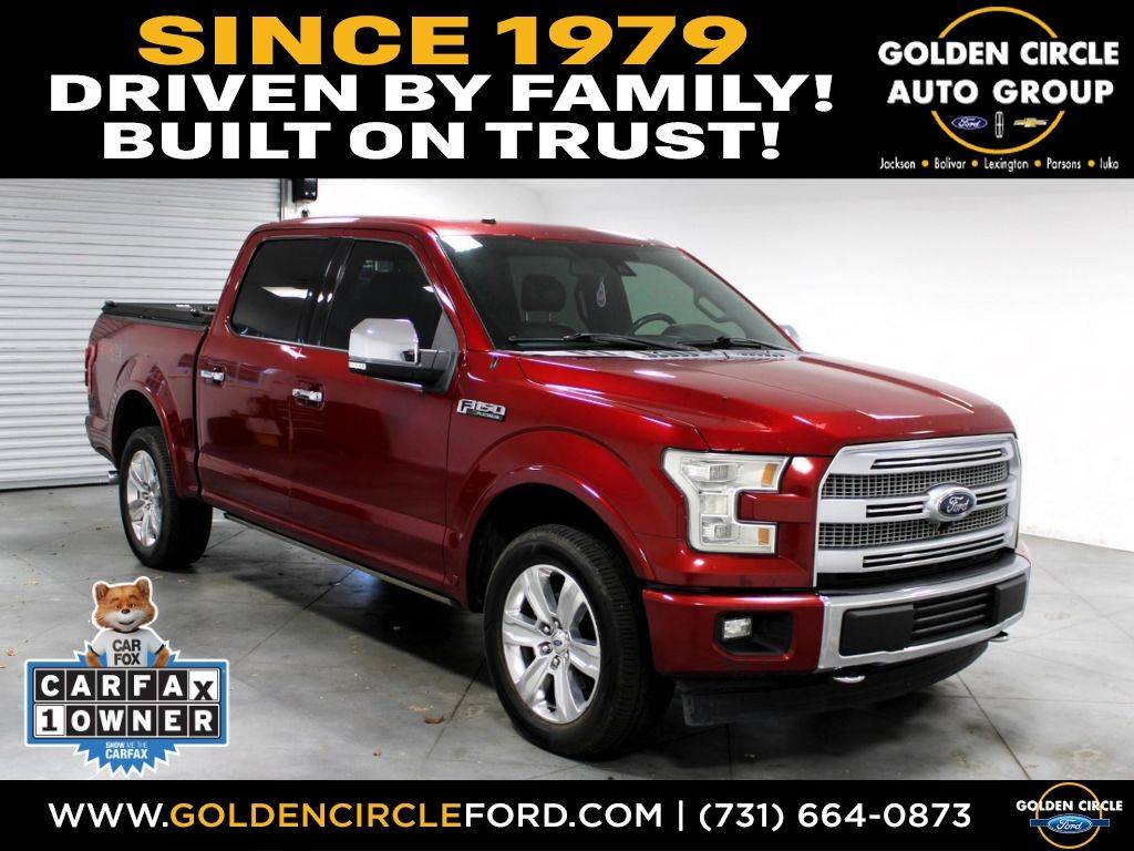 2017 Ford F-150 Platinum — Pickup Truck — 104,030 mi — Bolivar, TN