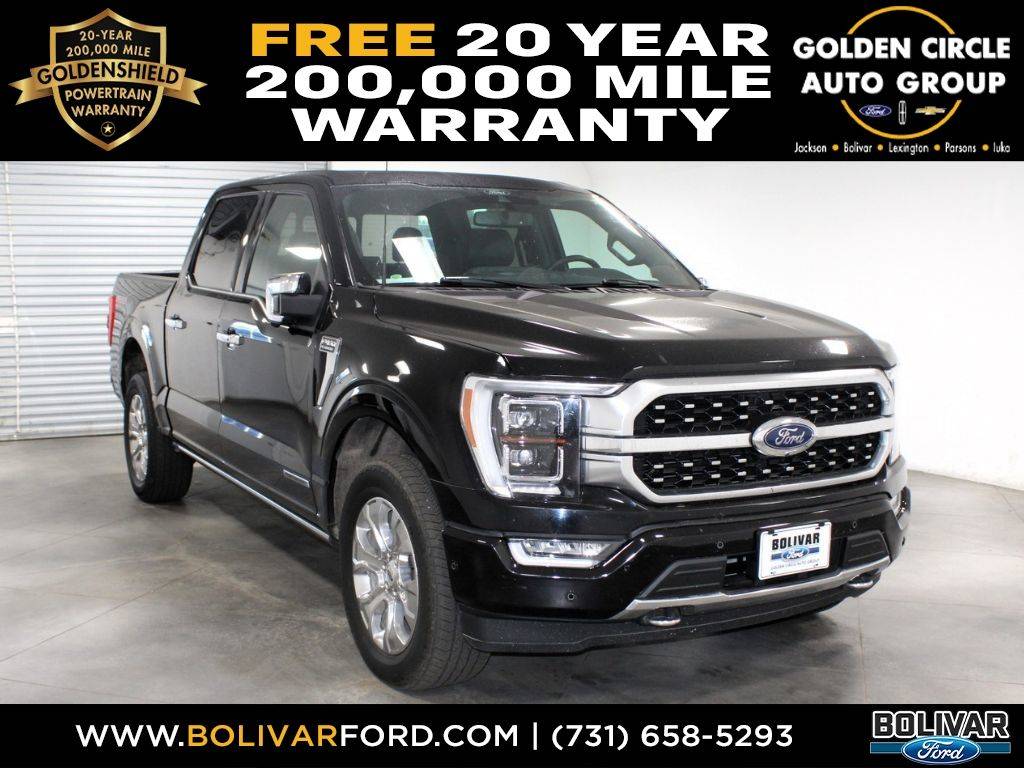 2022 Ford F-150 Platinum — Pickup Truck — 22,000 mi — Bolivar, TN