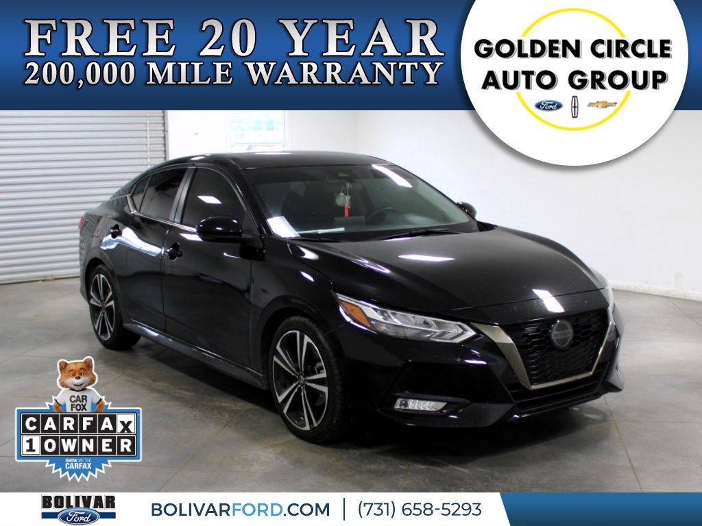 2022 Nissan Sentra SR — Sedan — 34,607 mi — Bolivar, TN
