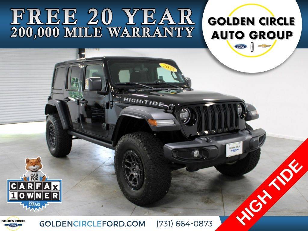 2022 Jeep Wrangler High Tide — SUV — 26,510 mi — Bolivar, TN