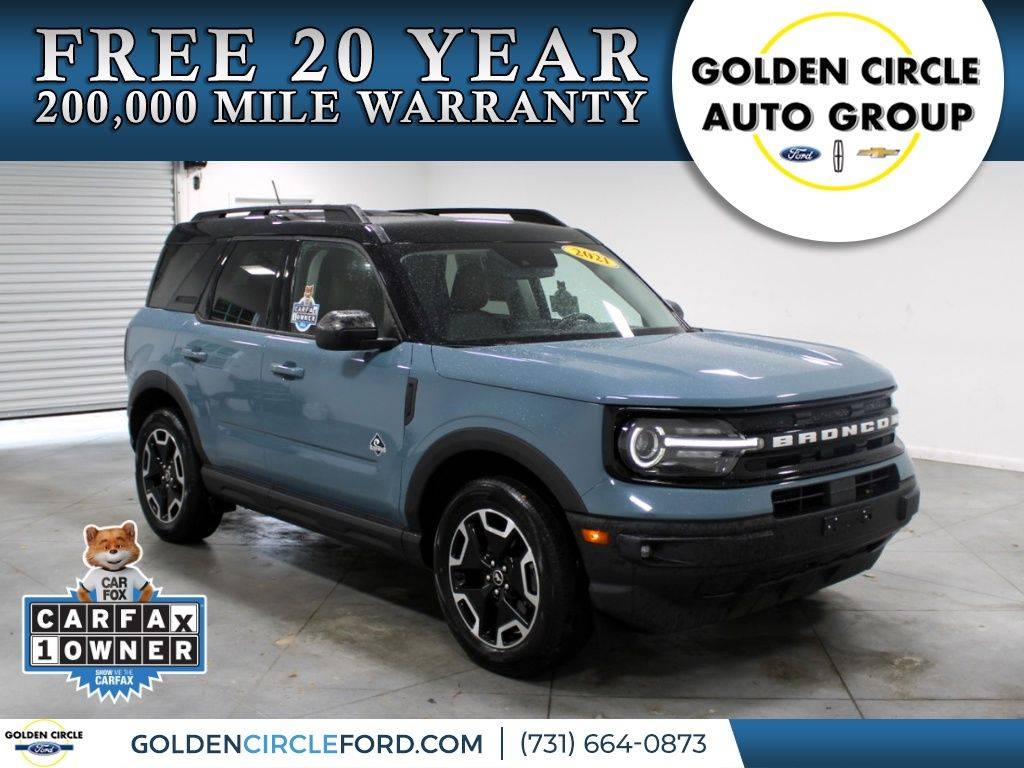 2021 Ford Bronco Sport Outer Banks — SUV — 38,175 mi — Bolivar, TN