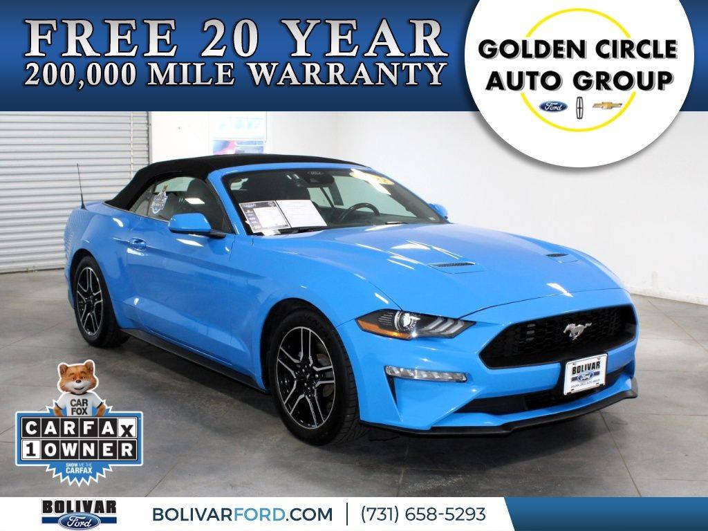 2022 Ford Mustang EcoBoost Premium — Convertible — 55,578 mi — Bolivar, TN
