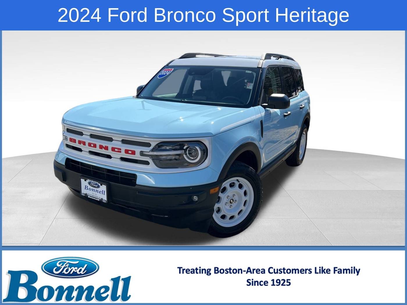 2024 Ford Bronco Sport Heritage — SUV — 3,396 mi — Winchester, MA