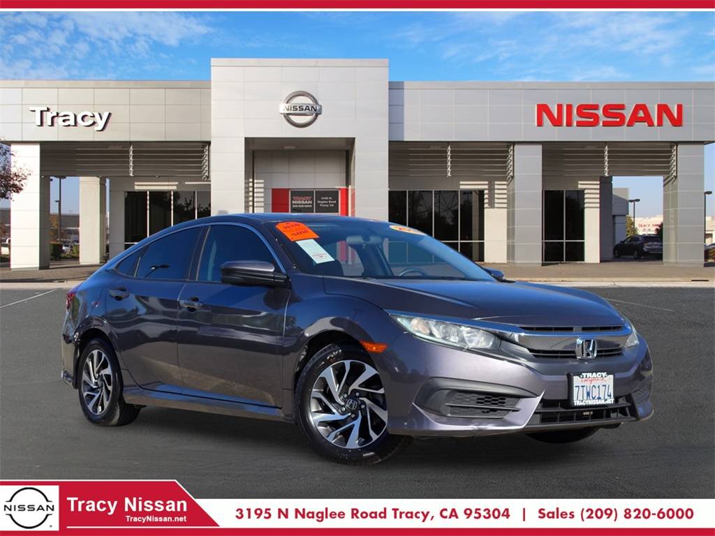 2016 Honda Civic EX — Sedan — 144,257 mi — Tracy, CA