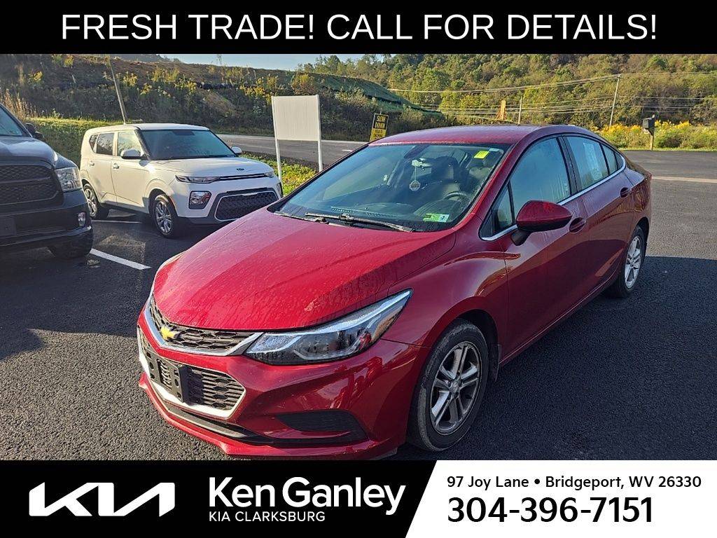 2017 Chevrolet Cruze LT — Sedan — 79,978 mi — Bridgeport, WV