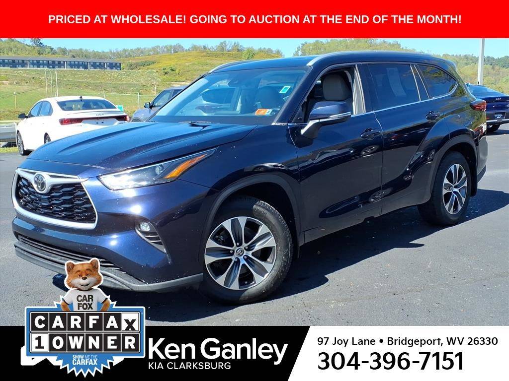 2022 Toyota Highlander XLE — SUV — 98,433 mi — Bridgeport, WV