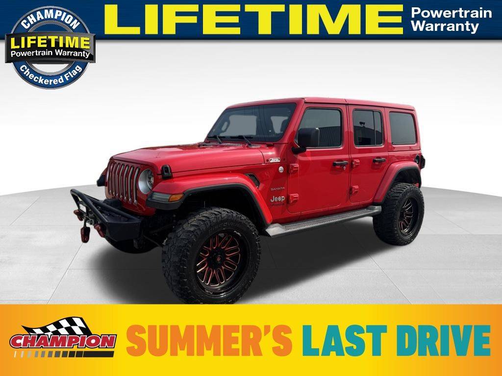 2018 Jeep Wrangler Sahara — SUV — 63,975 mi — Brighton, MI