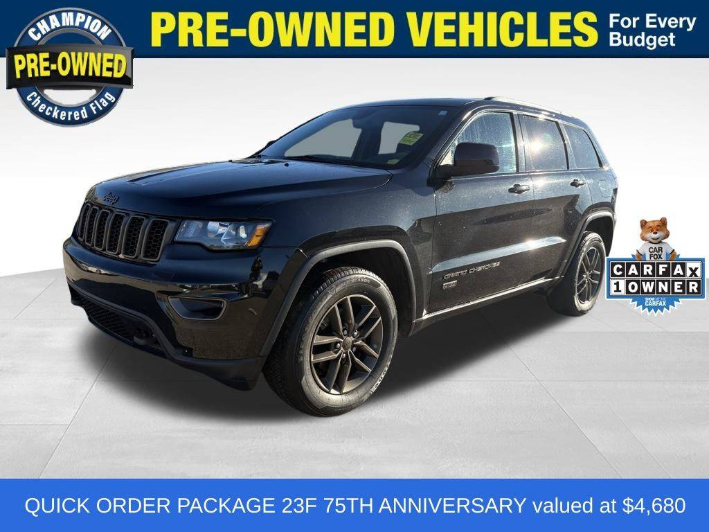 2016 Jeep Grand Cherokee 75th Anniversary — SUV — 79,235 mi — Brighton, MI